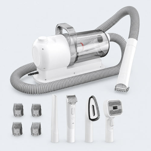 2 L Pet Grooming Vacuum Kit with Clippers and Brushes | ALDERKIN
