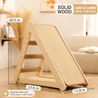 Pre-Assembled Sisal Scratching Post for Indoor Cats