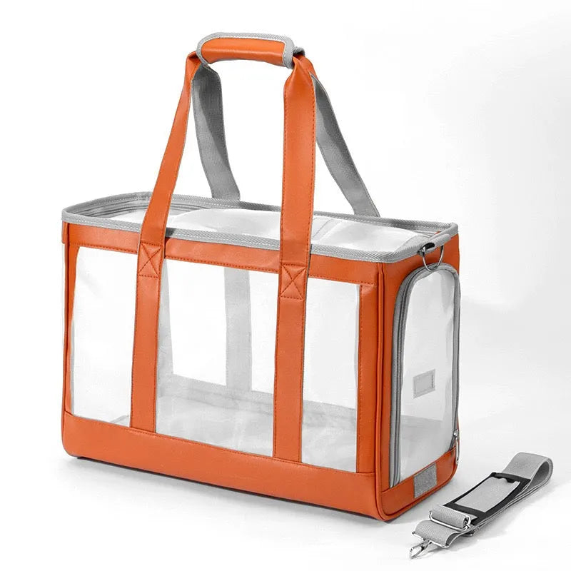 Roll-Up Mesh Pet Carrier Tote – 3 Colors