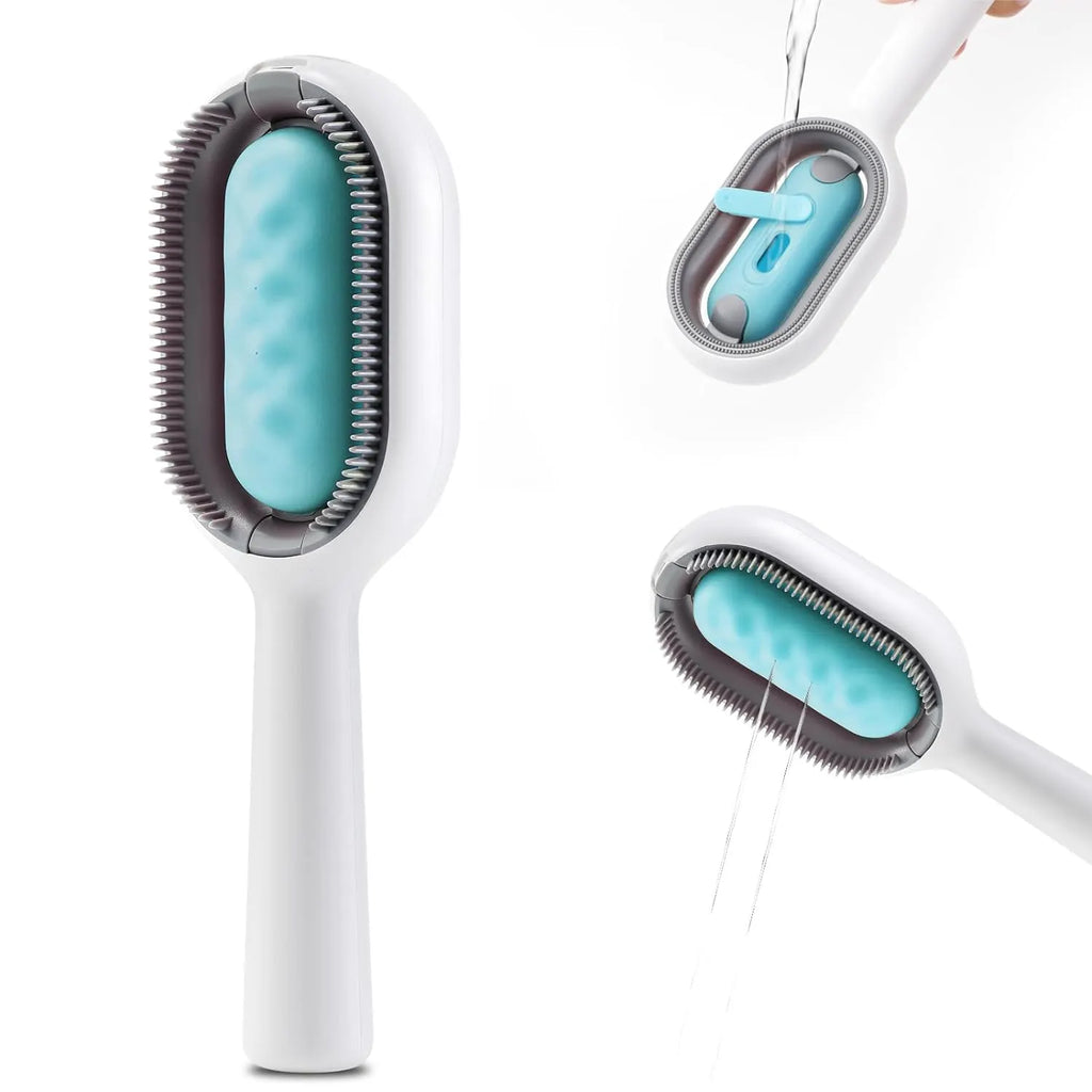 Pet Hair Removal Brush with Cleaning Wipes – 10 or 100 Pack