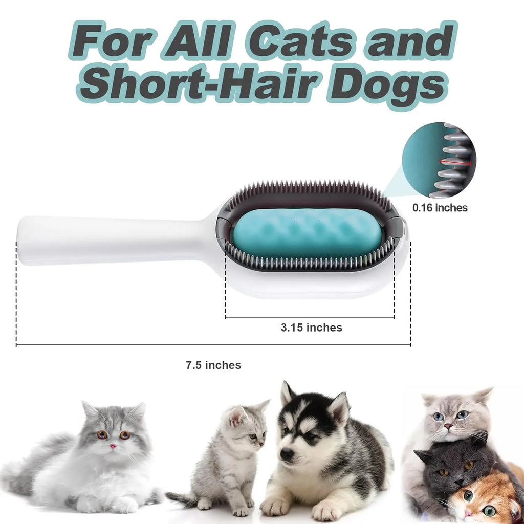 Pet Hair Removal Brush with Cleaning Wipes – 10 or 100 Pack