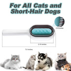 Pet Hair Removal Brush with Cleaning Wipes – 10 or 100 Pack