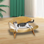 Wooden Cat Scratcher Couch Bed