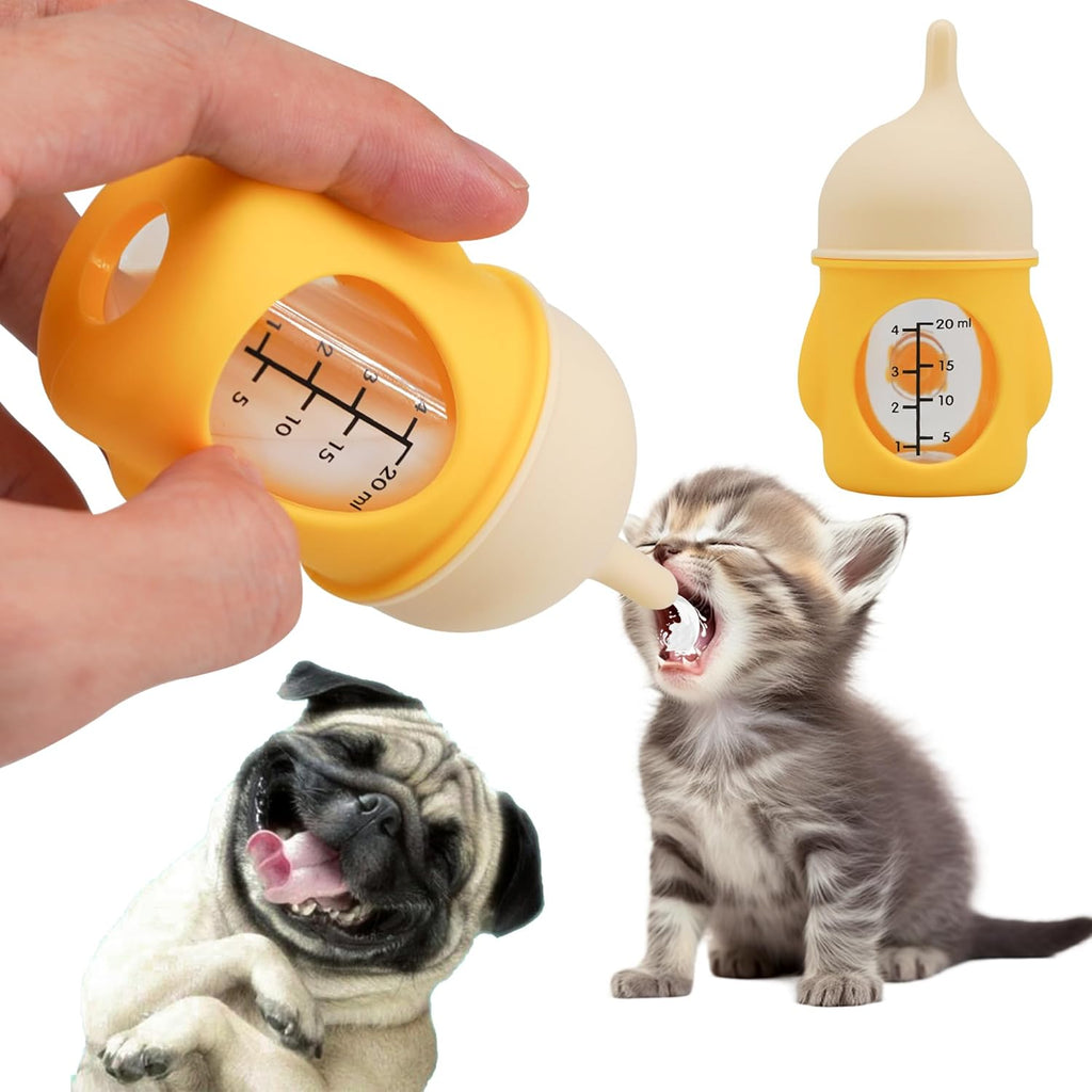 Measured Nursing Bottle for Puppies & Kittens – 20 or 80 ml