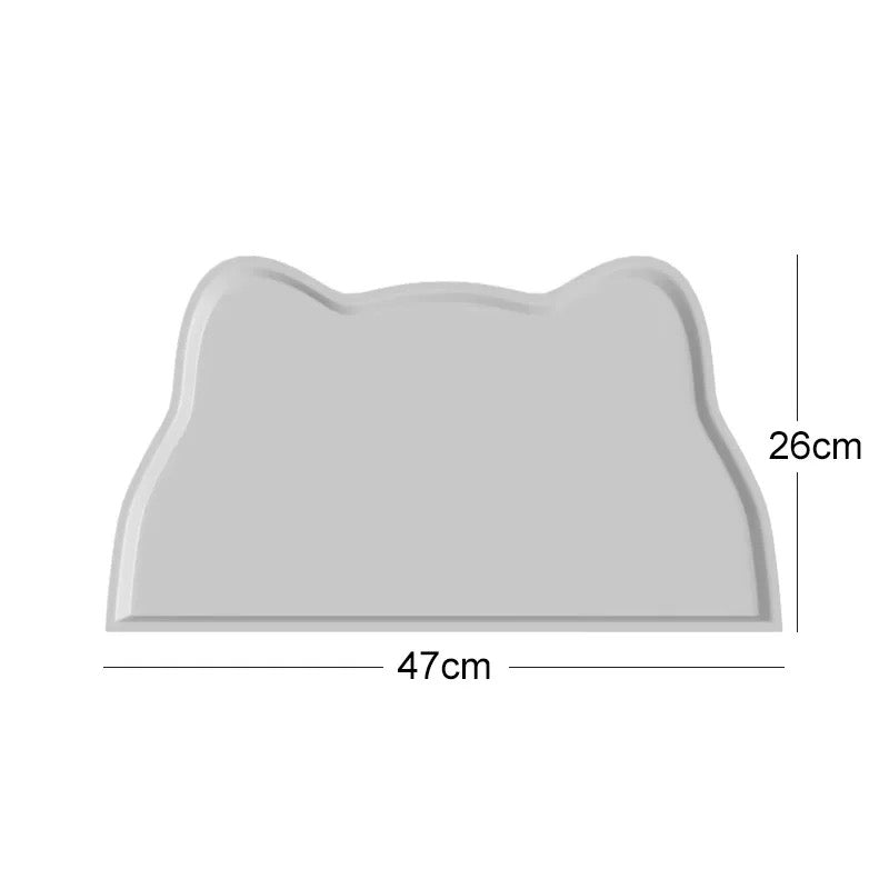 Water-Resistant Non-Slip Pet Feeding Mat – 9 Designs