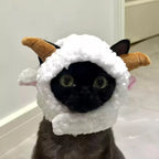 Plush Character Pet Hat – 13 Styles, Single or 3-Piece Set