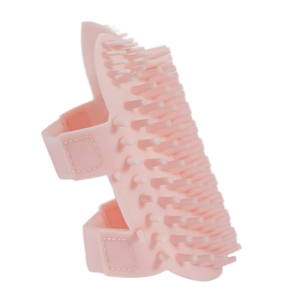 Corner-Mounted Cat Self-Grooming Brush
