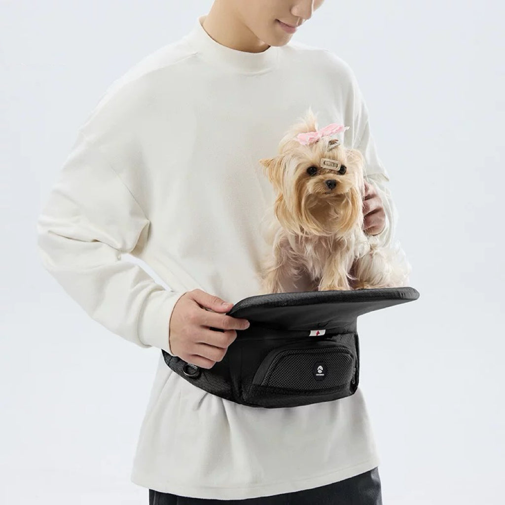 Hands-Free Pet Carrier Hip Seat for Small Dogs and Cats – 3 Colors