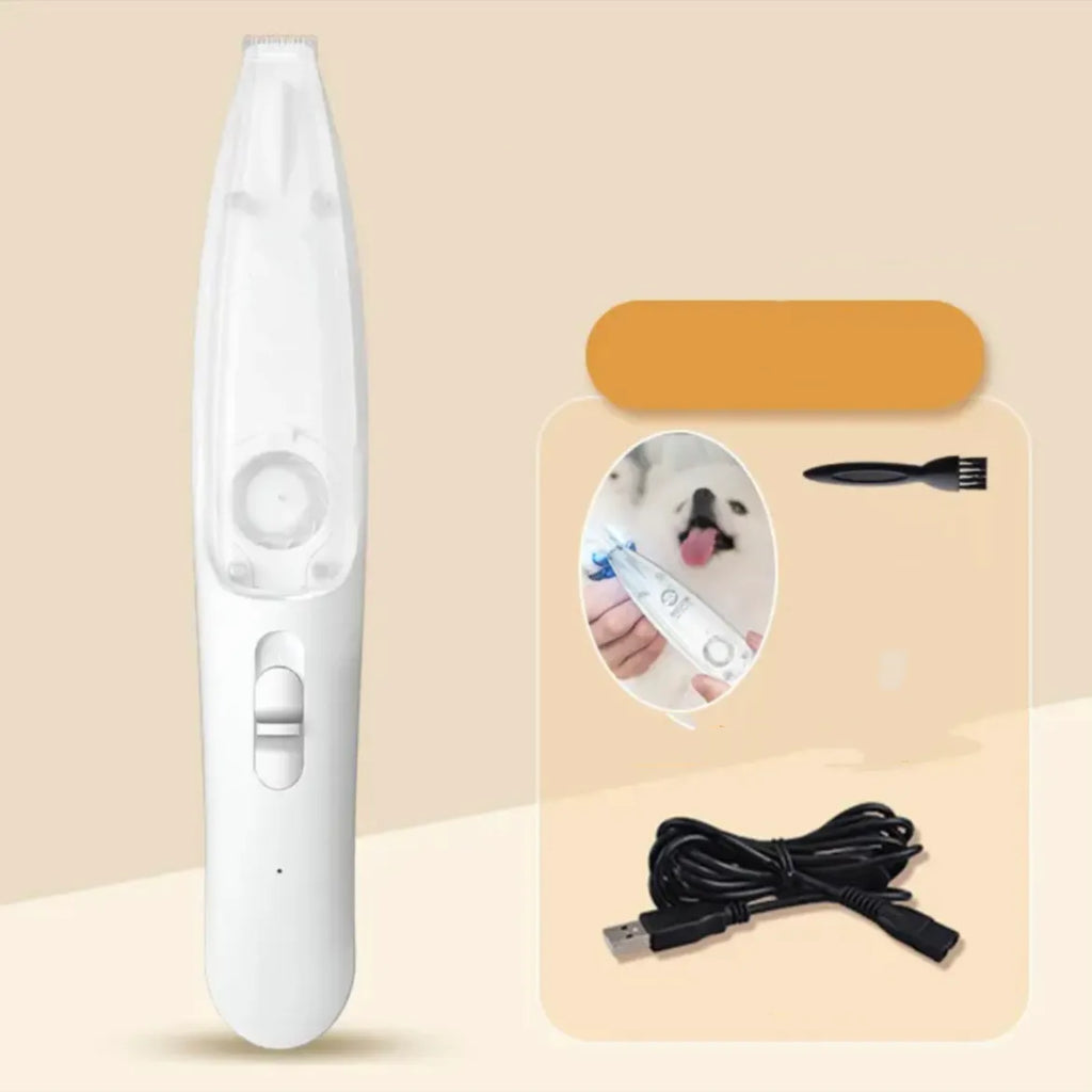 Rechargeable Pet Hair Suction Clipper – Single or 2-Piece Set