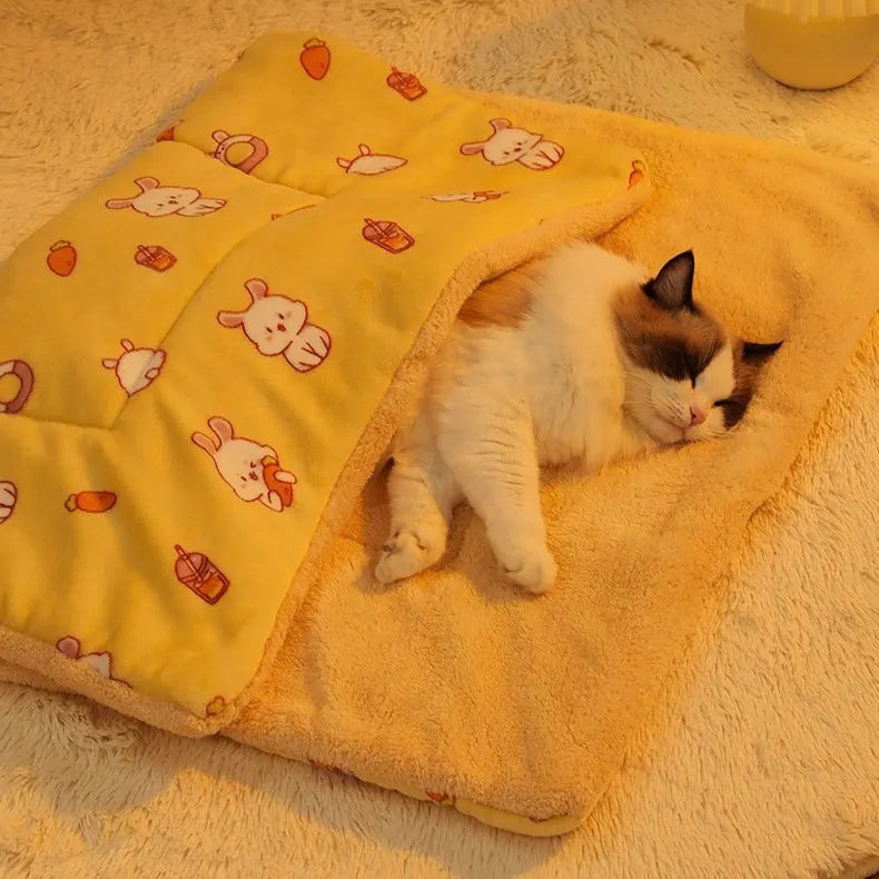 Cat Blanket in 3 Patterns & 6 Sizes