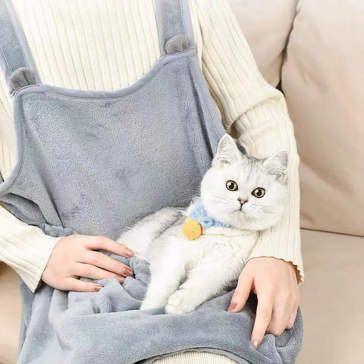 Wearable Pet Carrier Apron for Cats and Small Dogs – 3 Styles