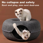 Indoor Cat Tunnel Bed – 2 Sizes & 2 Colors