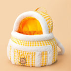 Plush Winter Pet Carrier Backpack – 6 Styles, 2 Sizes