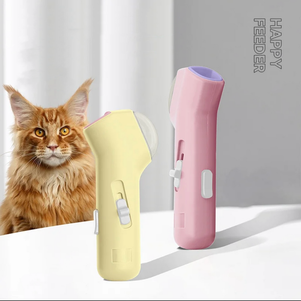 Spring-Loaded Pet Treat Launcher – 3 Options