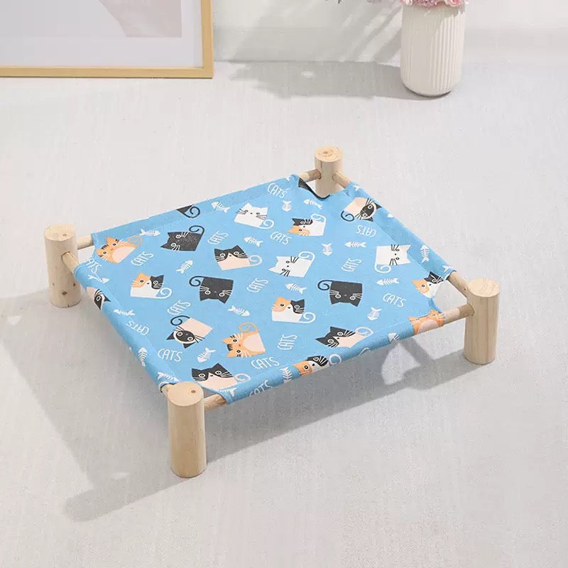 Elevated Hammock Bed for Cats & Small Dogs