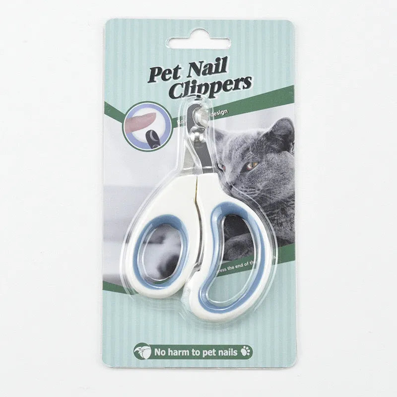 Scissor-Style Pet Nail Clippers – 7 Color Options
