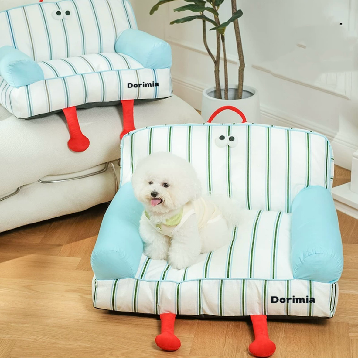 Bolster Dog Sofa Bed with Carry Handle – 3 Sizes
