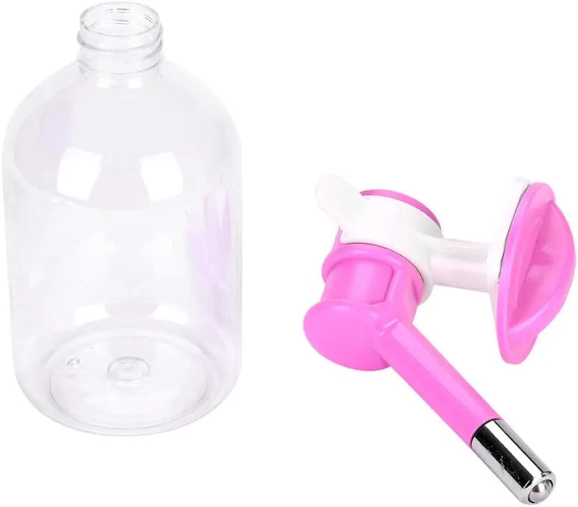 Cage-Mounted No-Drip Pet Water Bottle – 250 or 500 ml