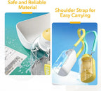 Large-Capacity Dog Travel Water Bottle with Drinking Bowl