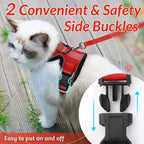Adjustable Cat Harness Vest for Walking