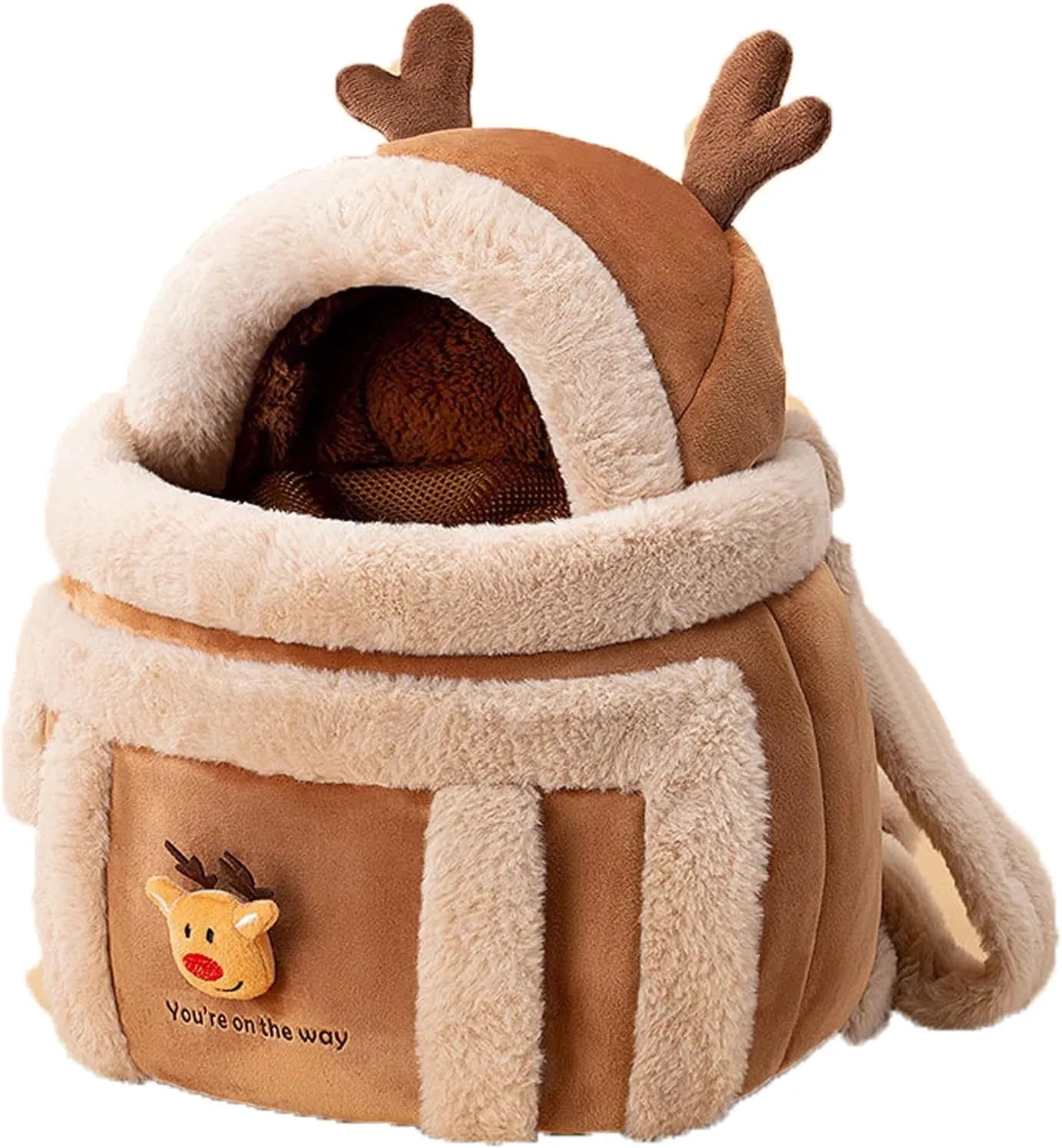 Plush Character Pet Crossbody and Shoulder Carriers – Multiple Designs