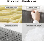 Bolstered Pet Sofa Bed with Accent Pillow – 11 Styles
