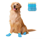 4-Piece Waterproof Anti-Slip Dog Booties & Paw Protectors