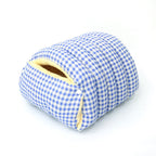 Corduroy Cat Cave Bed with Removable Cover – 3 Sizes