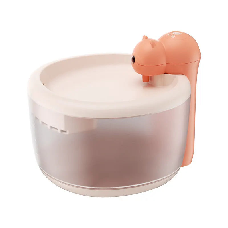 Bee-Shaped Pet Water Fountain with Filter Options