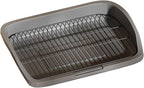 Raised-Grid Dog Potty Tray – 2 Colors, 2 Sizes