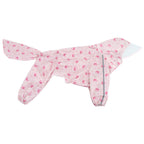 Full-Coverage Large Dog Raincoat with Clear-Brim Hood