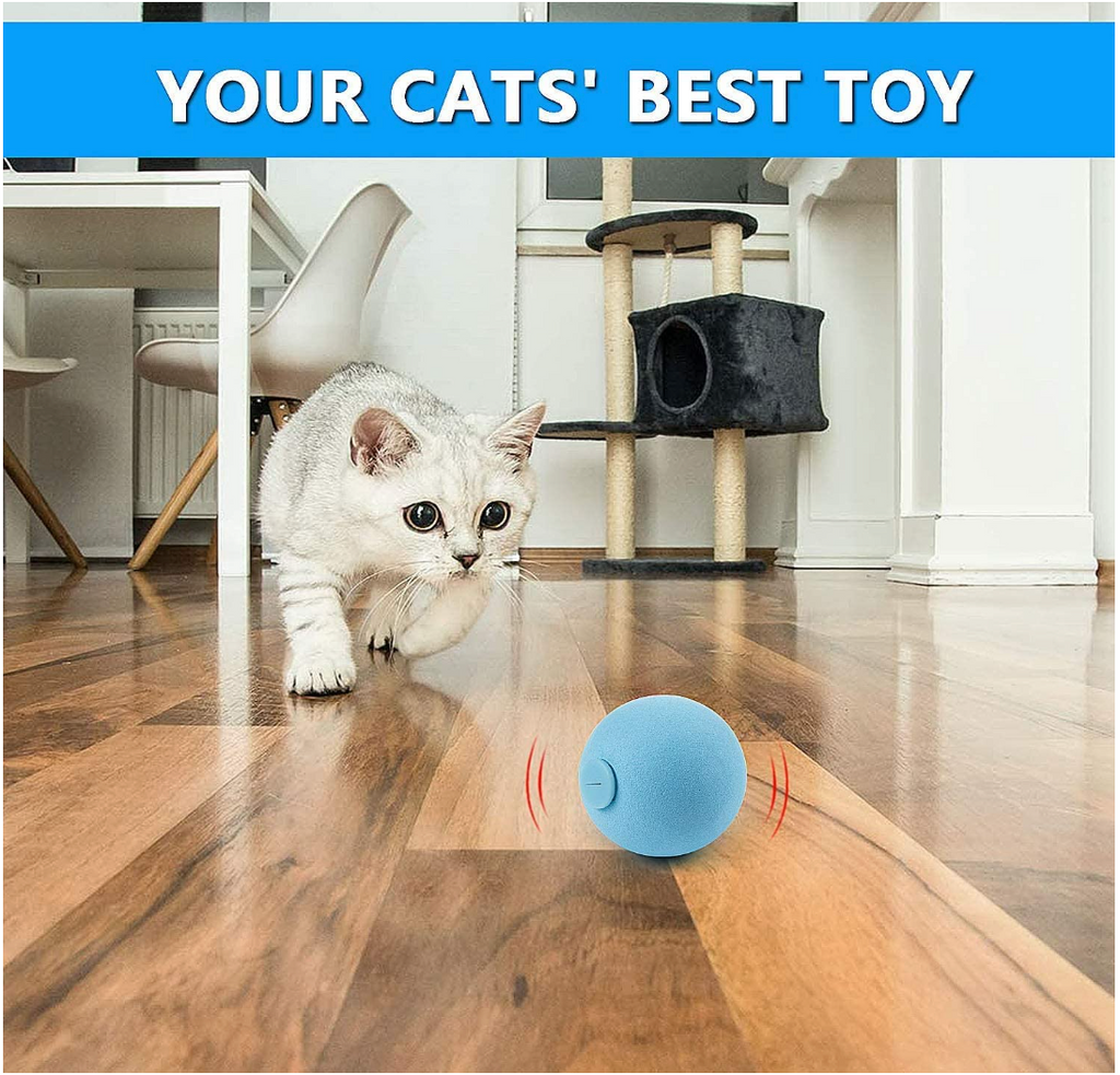 Sound-Activated Cat Toy Balls