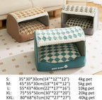 Cozy Pet House.Foldable Warm Kennel Dog/Cat Bed