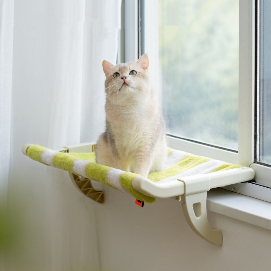 Adjustable Window Sill Cat Perch with Soft Cover – 9 Styles