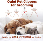 Rechargeable Pet Hair Suction Clipper – Single or 2-Piece Set
