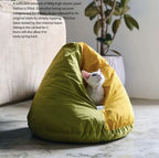 Beanbag-Style Cat Cave Bed – 4 Designs