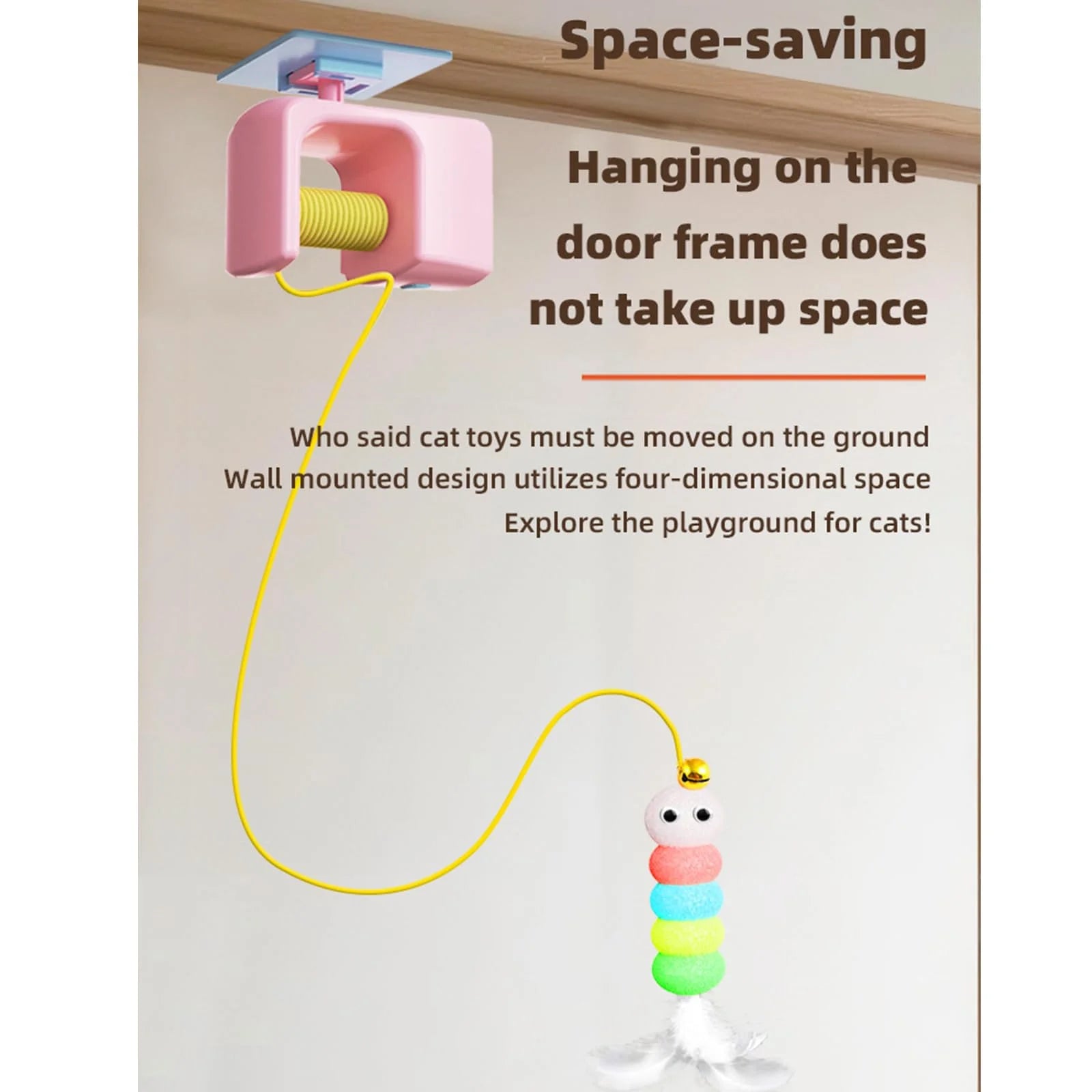 Automatic Electric Flying Bird Toy for Cats