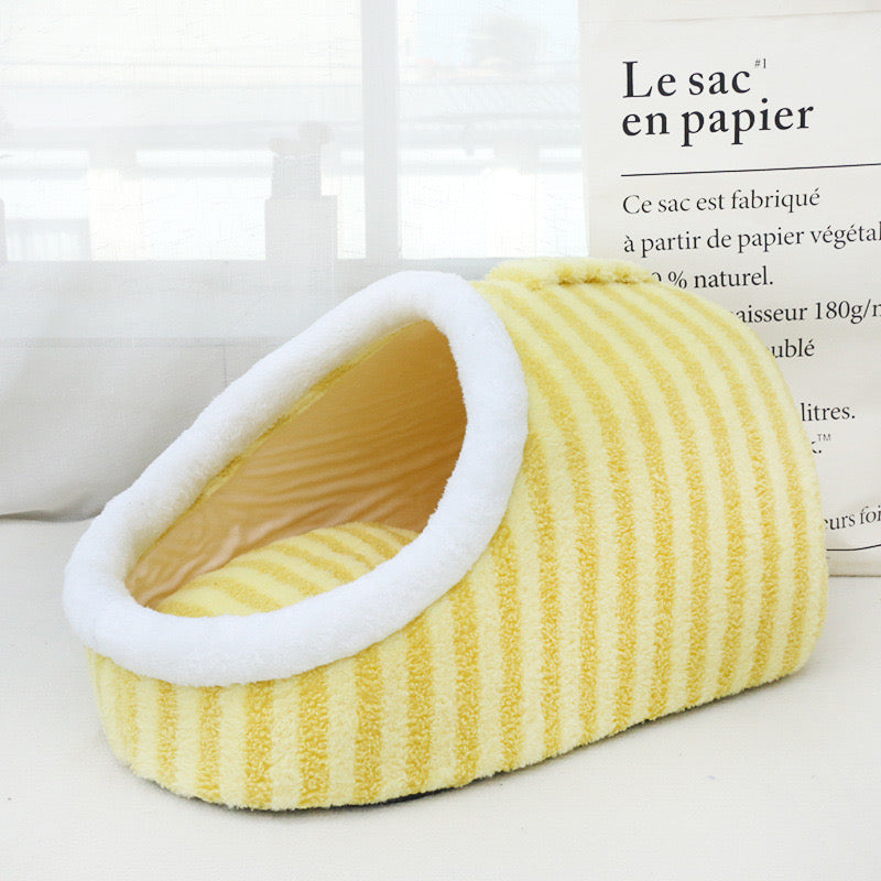Slipper-Shaped Cave Bed for Indoor Cats