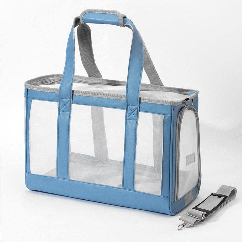 Roll-Up Mesh Pet Carrier Tote – 3 Colors