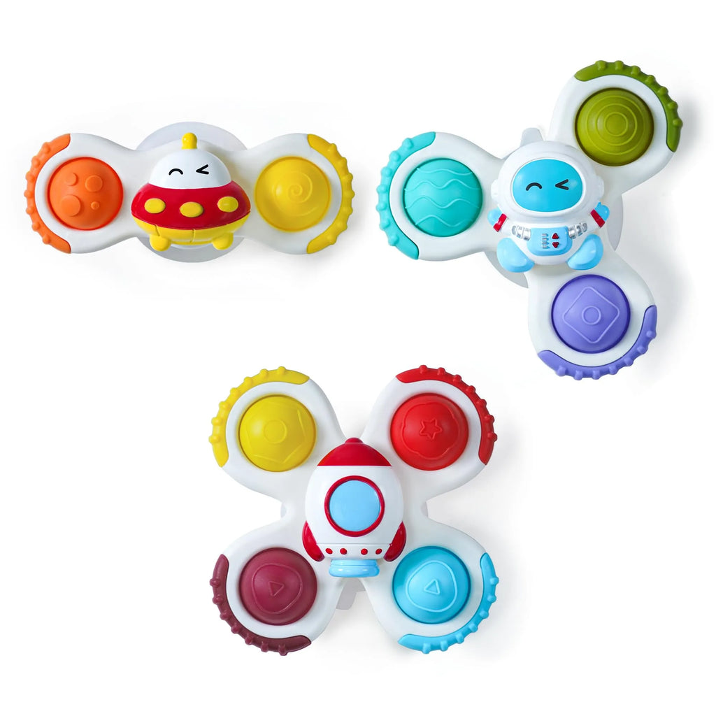 Suction Cup Spinner Toy for Cats – 3 Designs