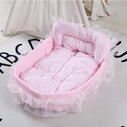 Macaron-Color Indoor Cat Bed