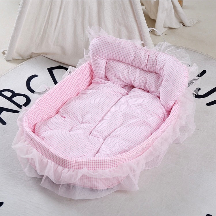 Macaron-Color Indoor Cat Bed