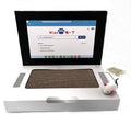 Laptop-Shaped Cardboard Cat Scratcher with Mouse Toy