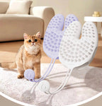 2-in-1 Pet Hair Removal Grooming Glove