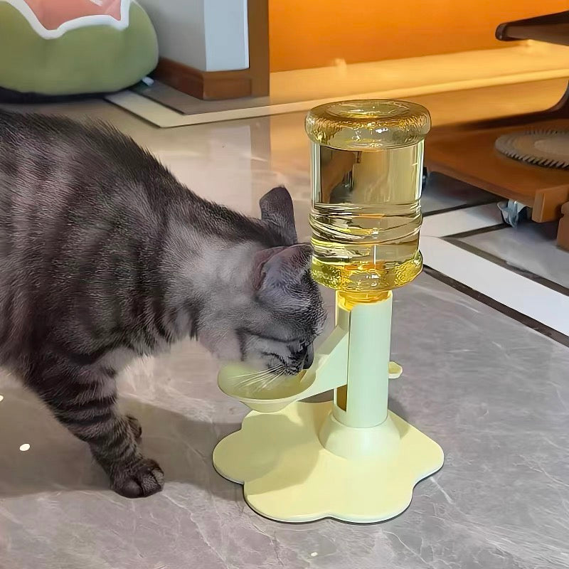 Gravity Pet Water Dispenser Stand – With or Without Bottle