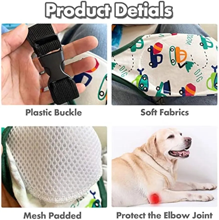 Dog Front-Leg & Elbow Protection Sleeve – 4 Sizes