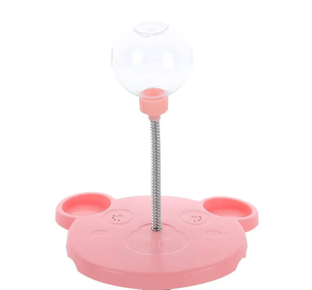 Spring Treat Dispenser Cat Toy with Catnip Balls – 2 Colors