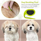 Concealed-Blade Pet Dematting and Knot Cutter – 4 Styles