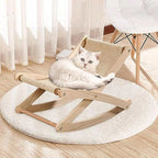 Adjustable Sisal Cat Lounge Chair with Teaser
