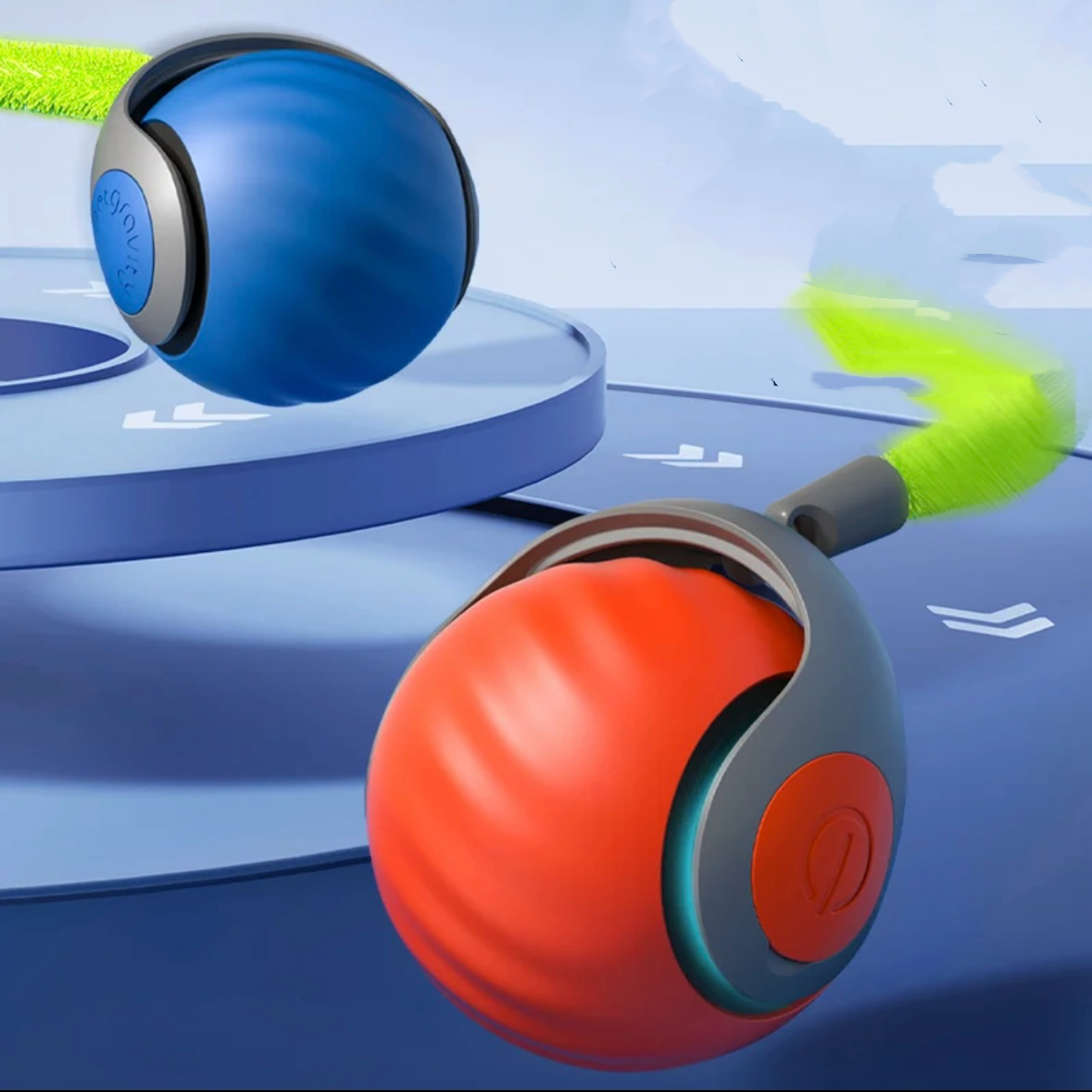 Rechargeable Smart Rolling Pet Ball – 7 Styles